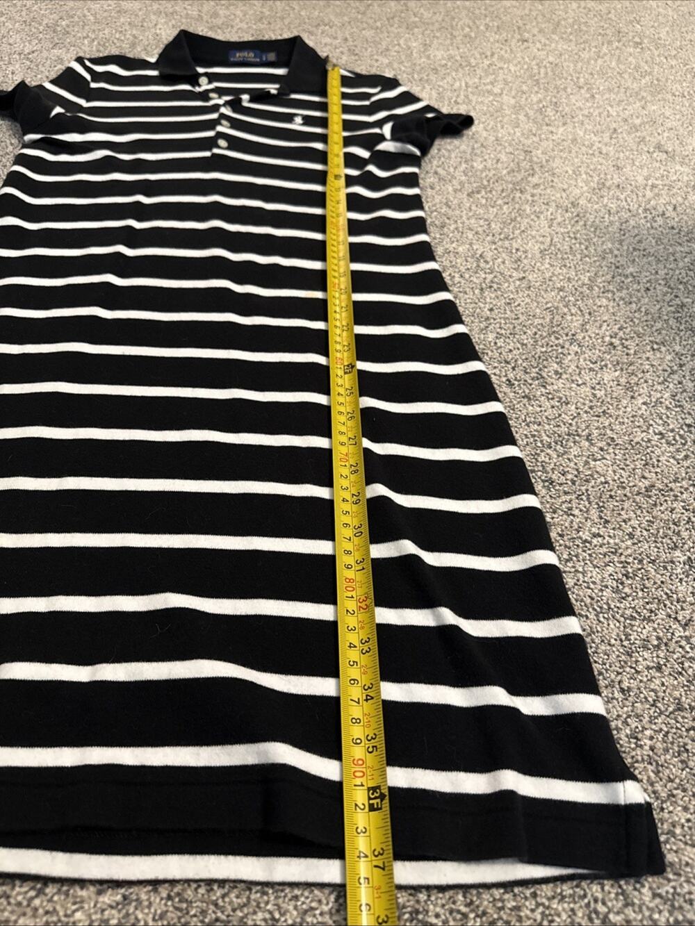 Ralph Lauren Striped Cotton Polo Dress Size S Worn once!